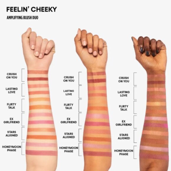 FEELIN' CHEEKY Clean Amplifying Blush Duo Shade Ex - Girlfriend - Picture 5 of 6